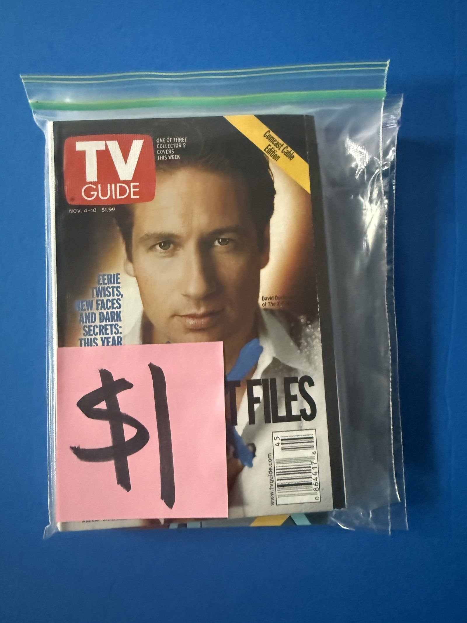 TV Guide X-Files #Nov. 4-10
