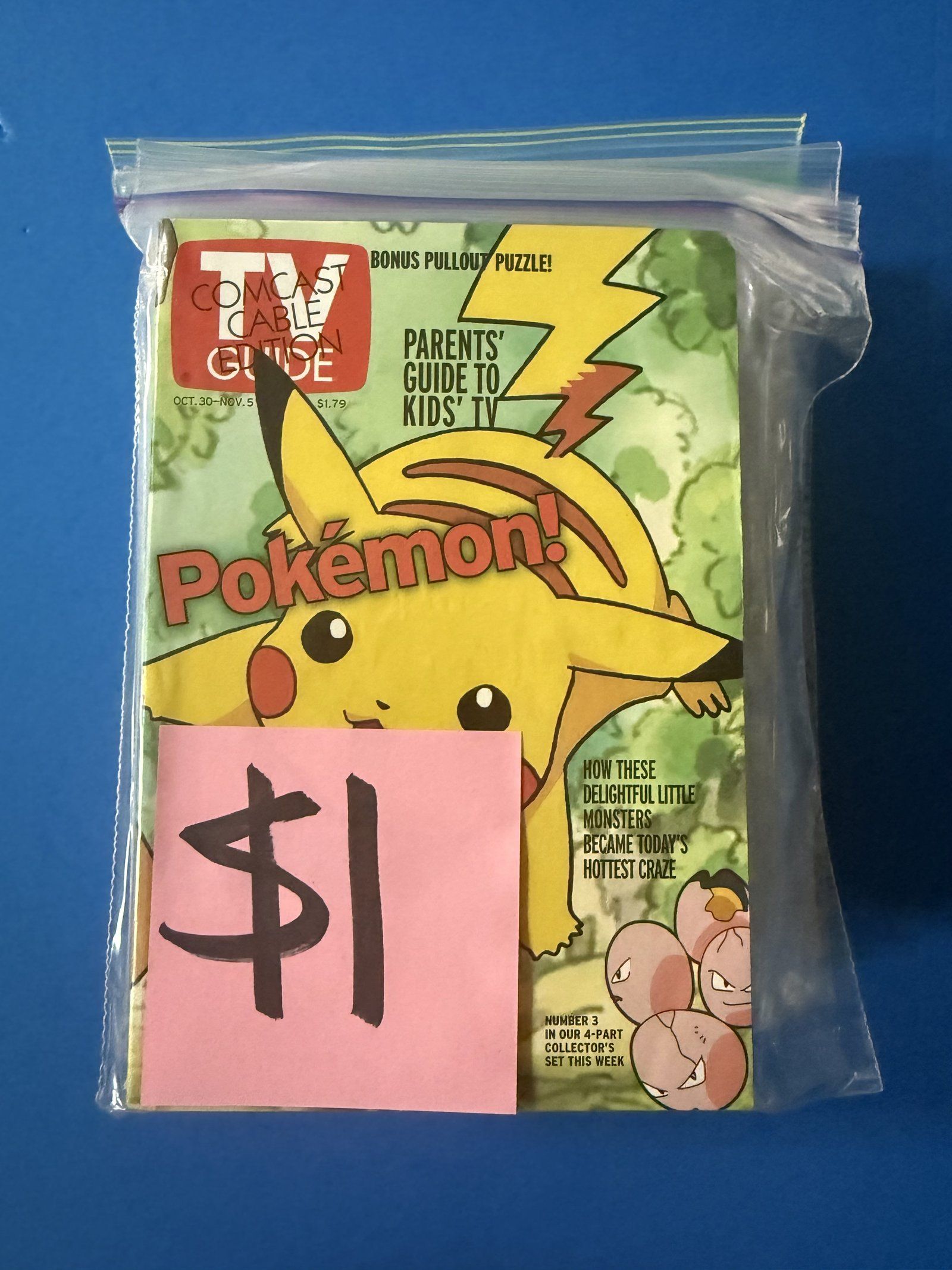 TV Guide Pokemon #Oct. 30-Nov. 5