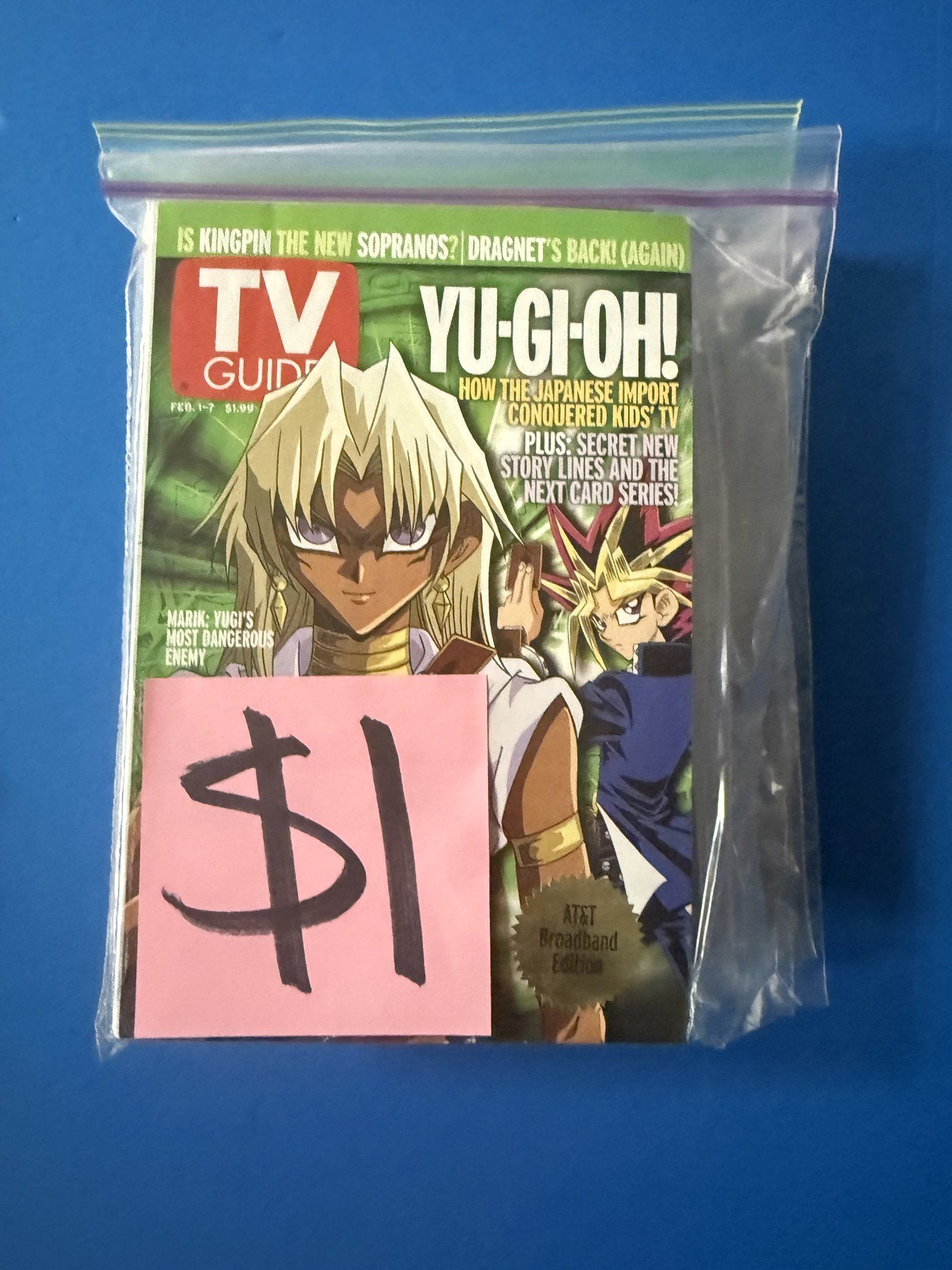 TV Guide Yu-Gi-Oh Feb #Feb. 1-7