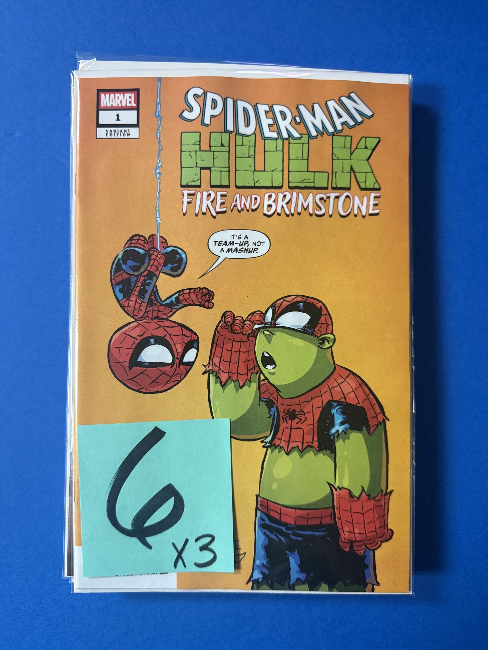 Spider-Man / Hulk: Fire and Brimstone #1