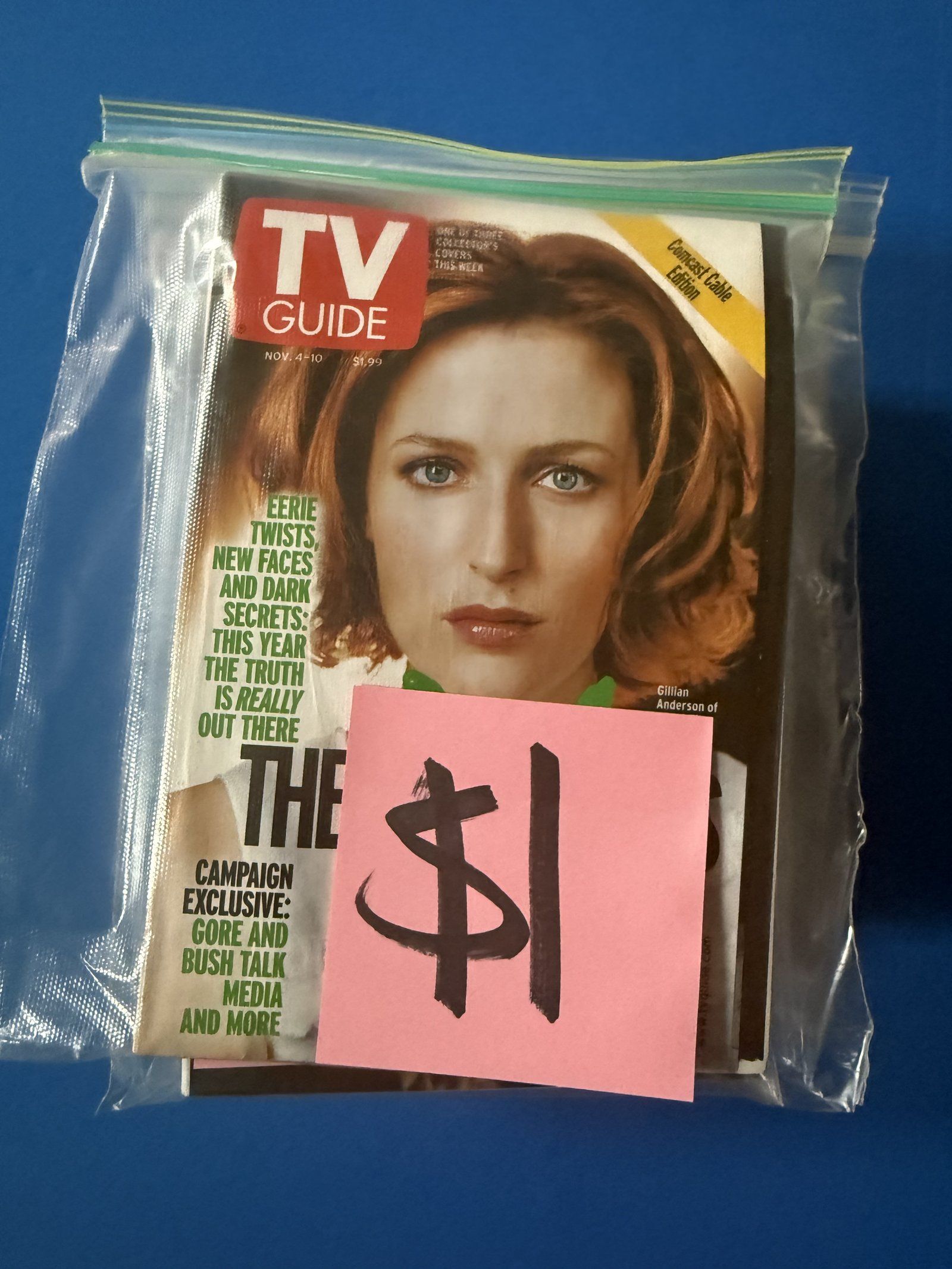 TV Guide Xfiles Nov #Nov. 4-10