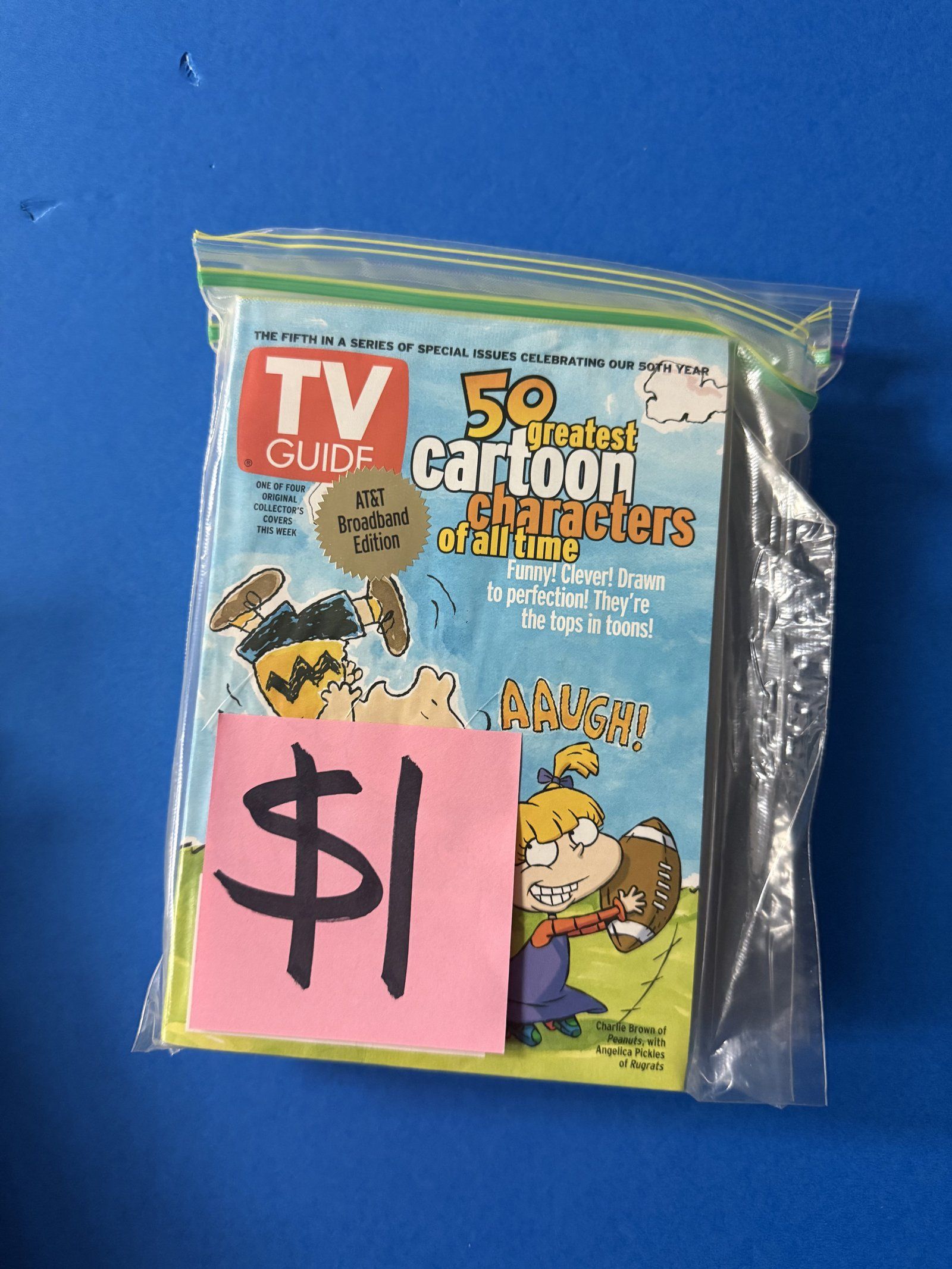TV Guide 50 Greatest Cartoons #August 3, 2002