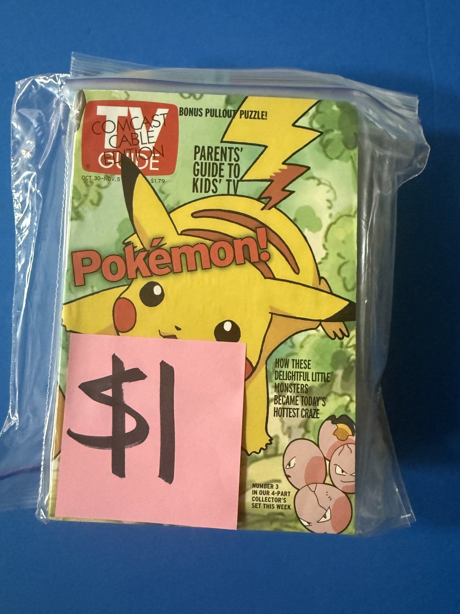 TV Guide Pokemon #OCT.30-NOV.5