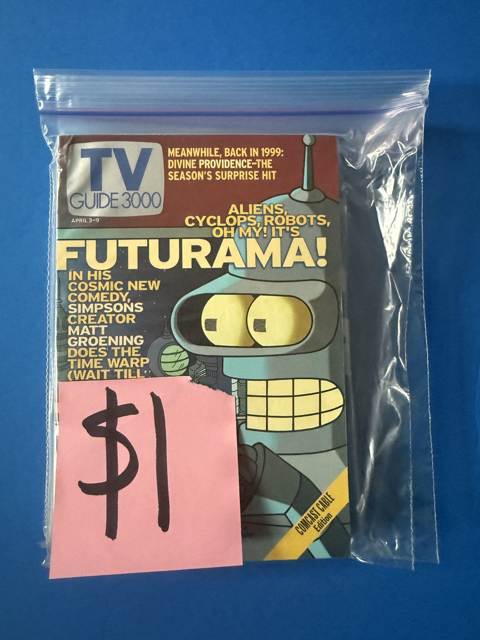 TV Guide 3000 Futurama April #April 3-9