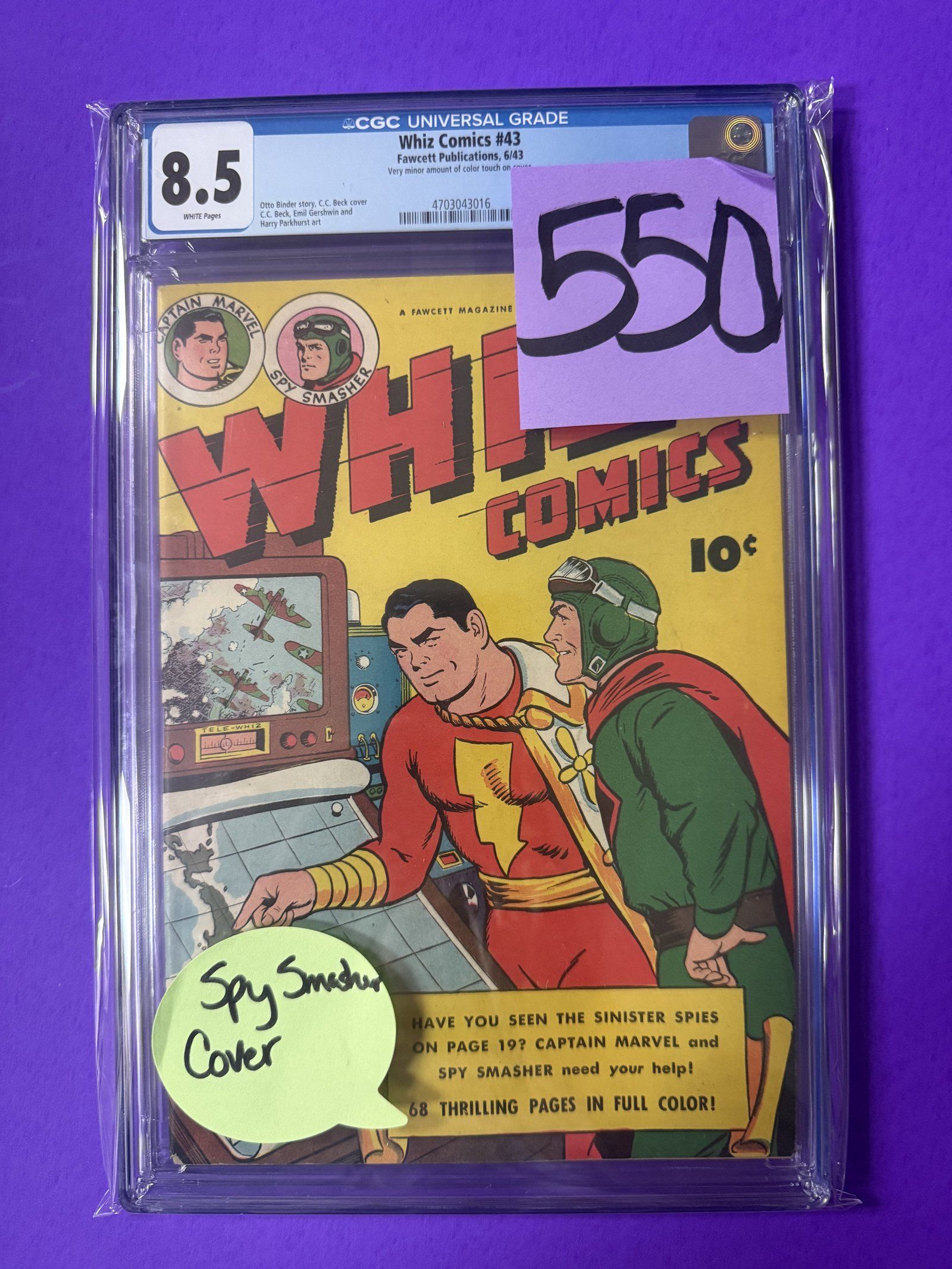 Whiz Comics #43