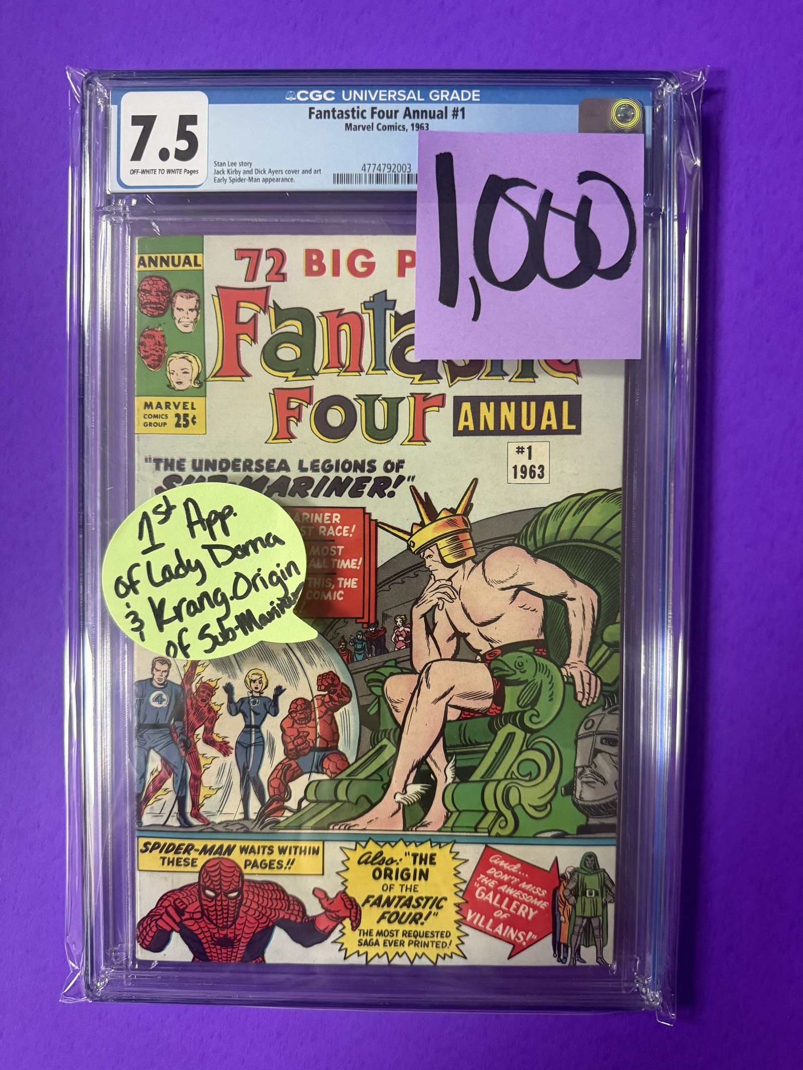 Fantastic Four Annual #1