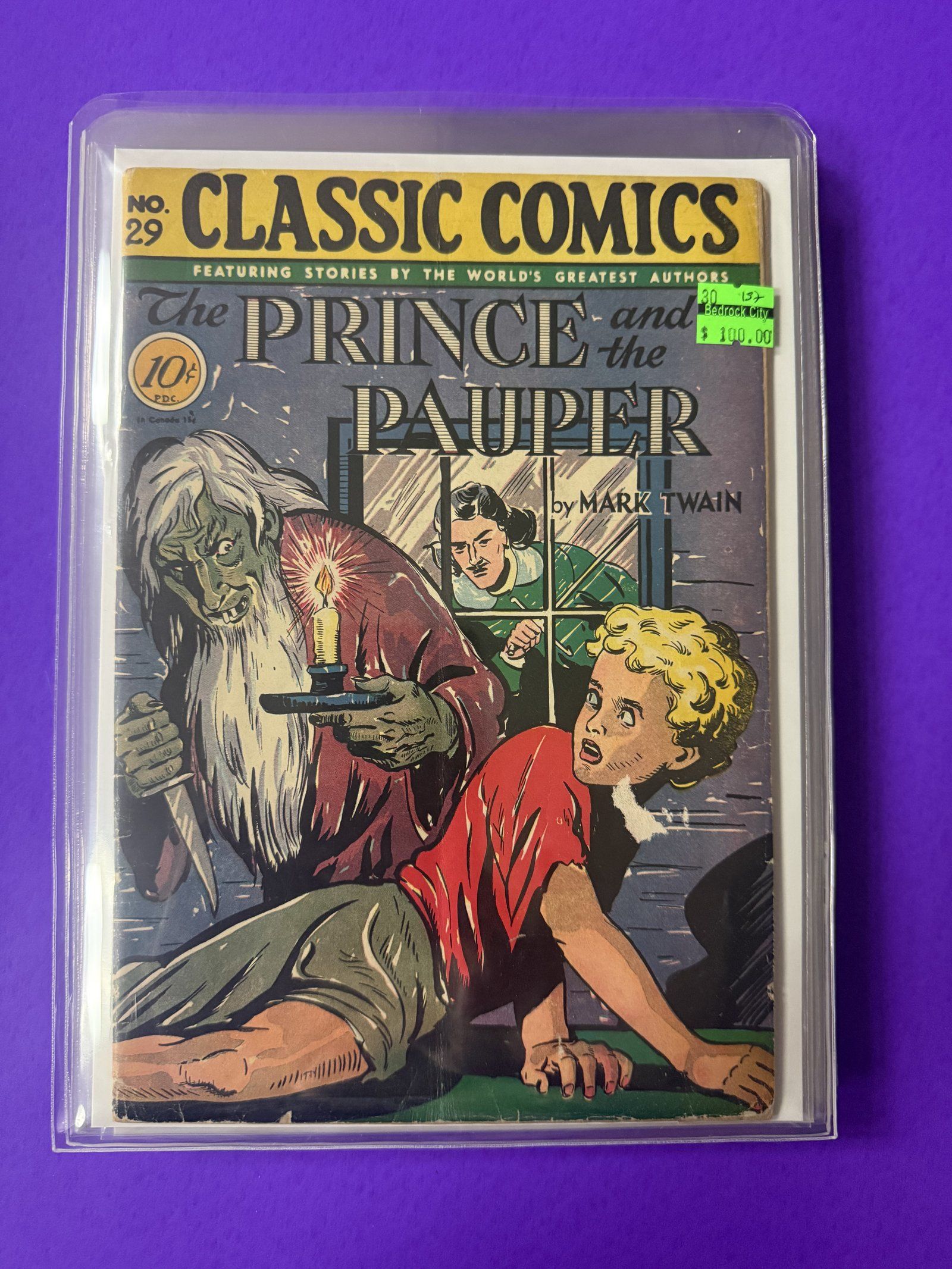 Classic Comics The Prince and The Pauper #29